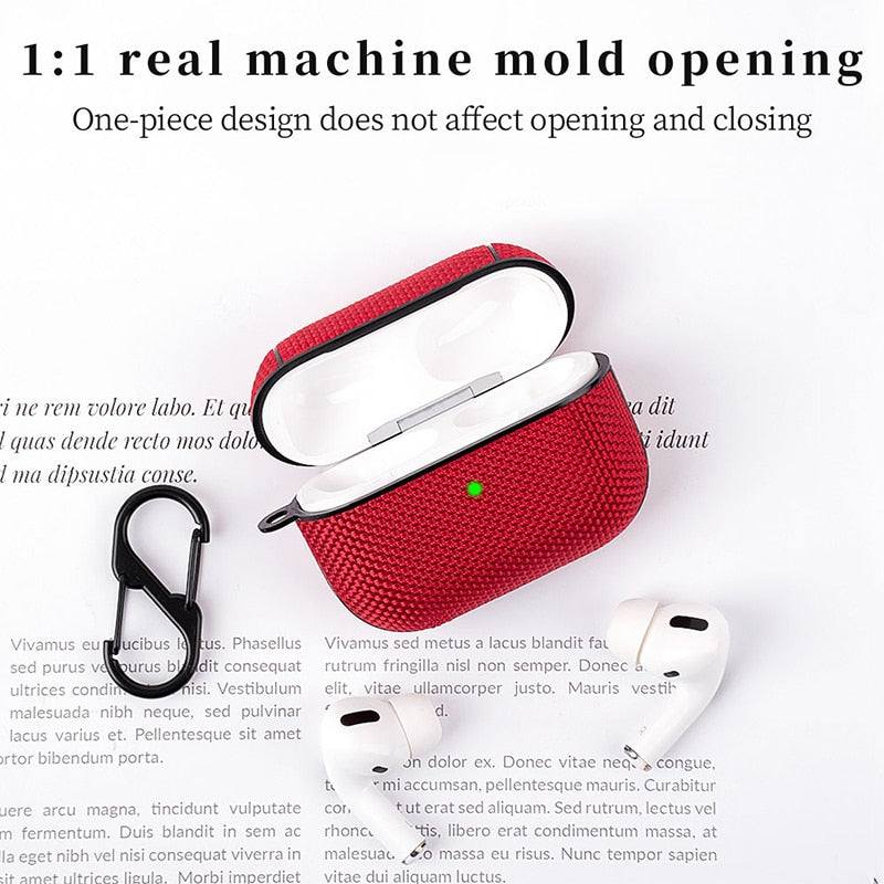 Nylon Protective Cases For Apple Airpods 1/2/Pro - Premium Airpods Cases from Dressmycell.com - Just $18.00! Shop now at Dressmycell.com Nylon Protective Cases For Apple Airpods 1/2/Pro - Premium Airpods Cases from Dressmycell.com - Just $18.00! Shop now at Dressmycell.com
